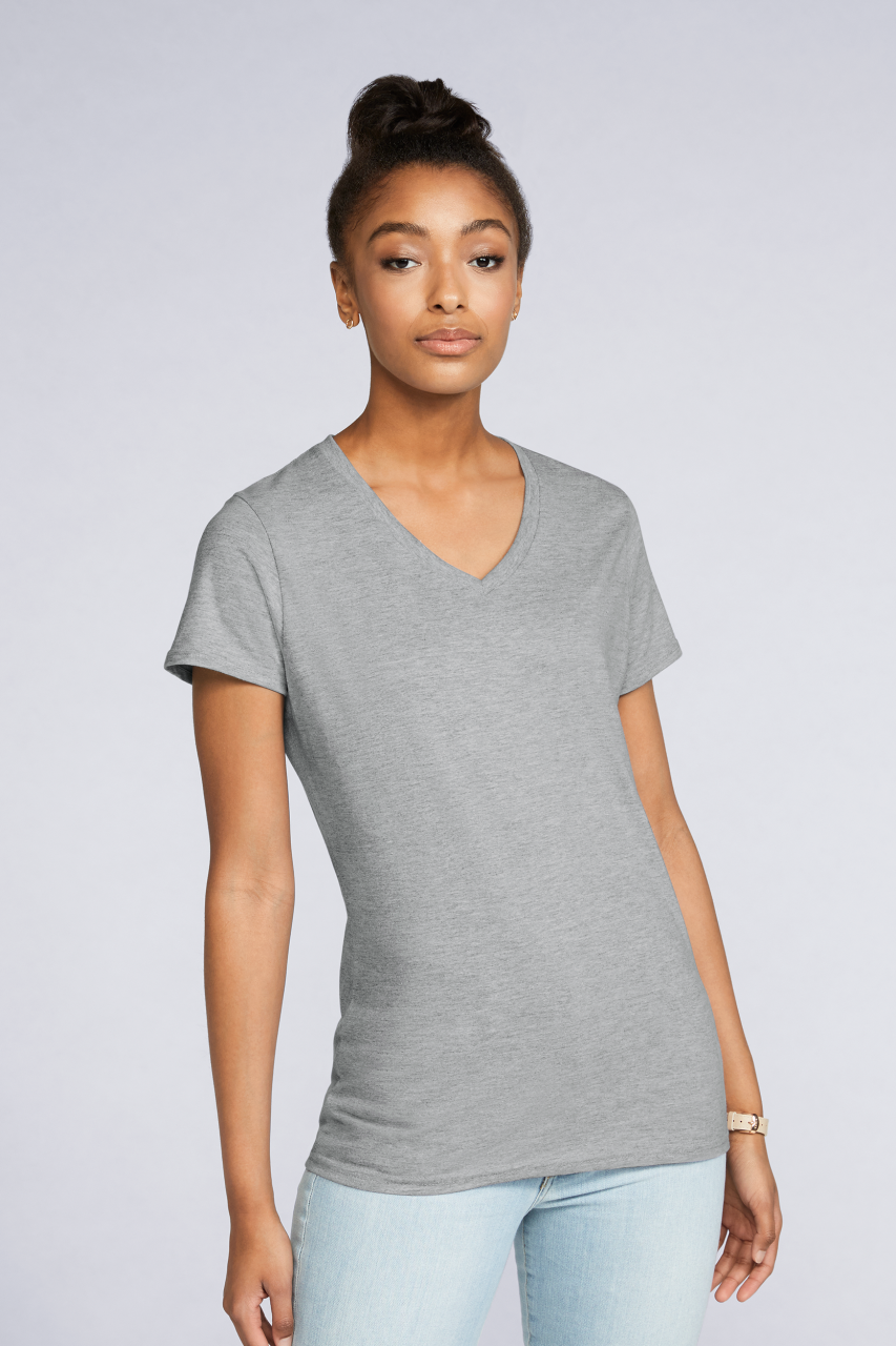 PREMIUM COTTON® LADIES' V-NECK T-SHIRT - Gildan