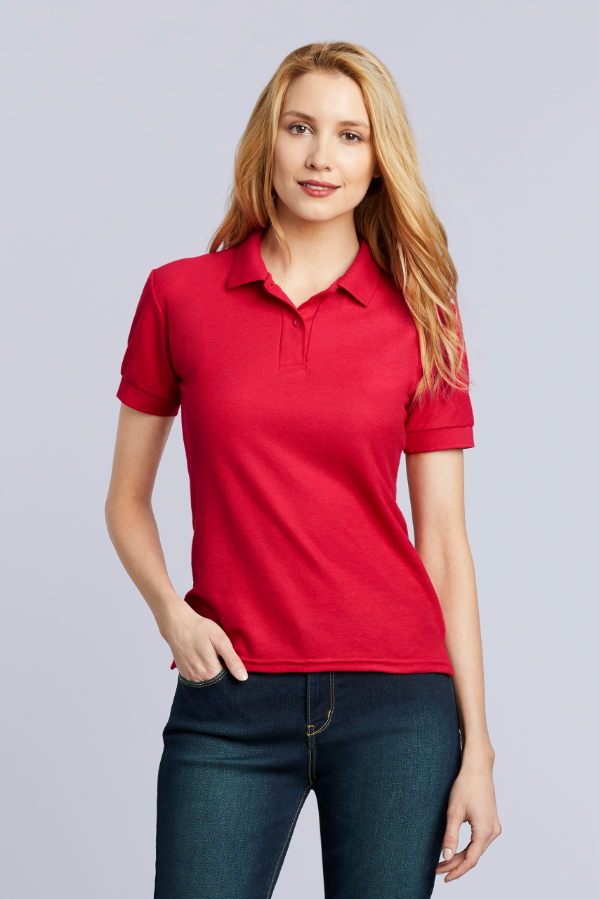 DRYBLEND® LADIES' DOUBLE PIQUÉ POLO - Gildan