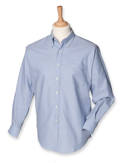 Men´s Classic Long Sleeved Oxford Shirt - Henbury