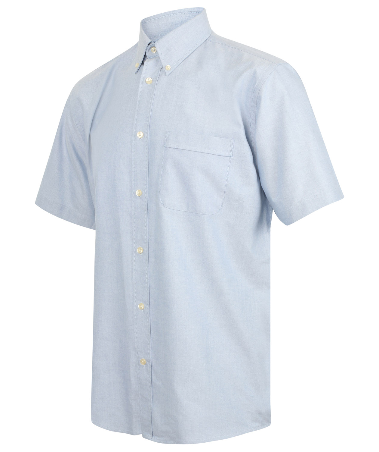 Men´s Classic Short Sleeved Oxford Shirt - Henbury