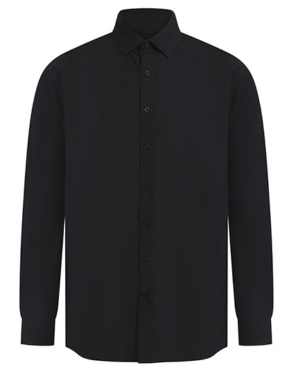 Men´s Long Sleeved ´Cotton Feel´ Coolplus® Shirt - Henbury