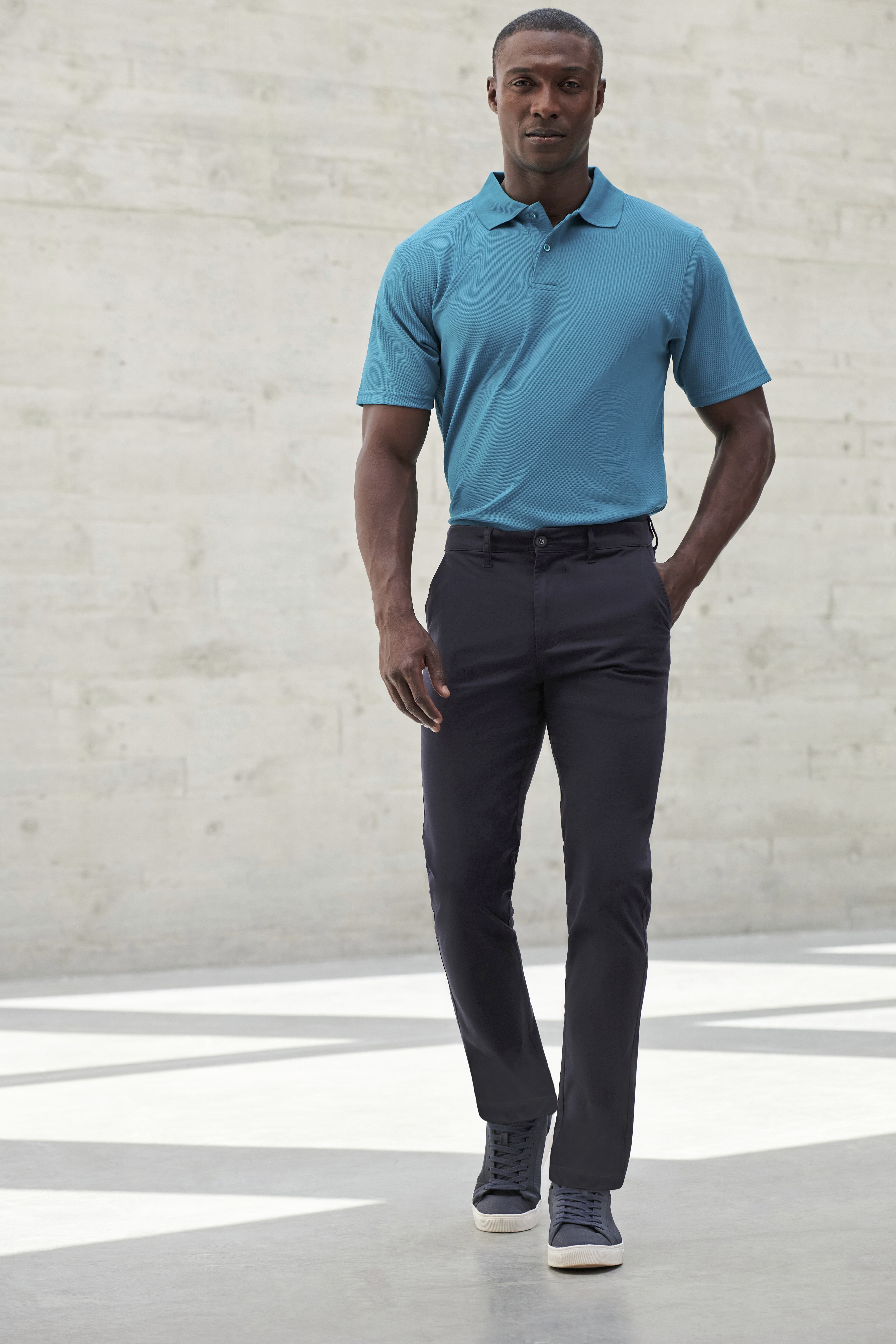 Men´s Stretch Chino with Flex Waistband - Henbury