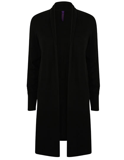 Ladies´ Longline Open Cardigan - Henbury