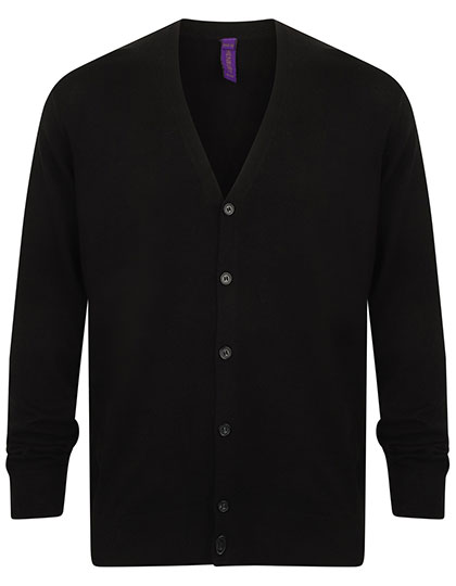 MEN'S V BUTTON CARDIGAN - Henbury