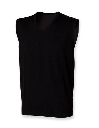 Men´s Lightweight Sleeveless V-Neck Jumper - Henbury