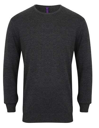Men´s Lightweight Crew Neck Jumper - Henbury