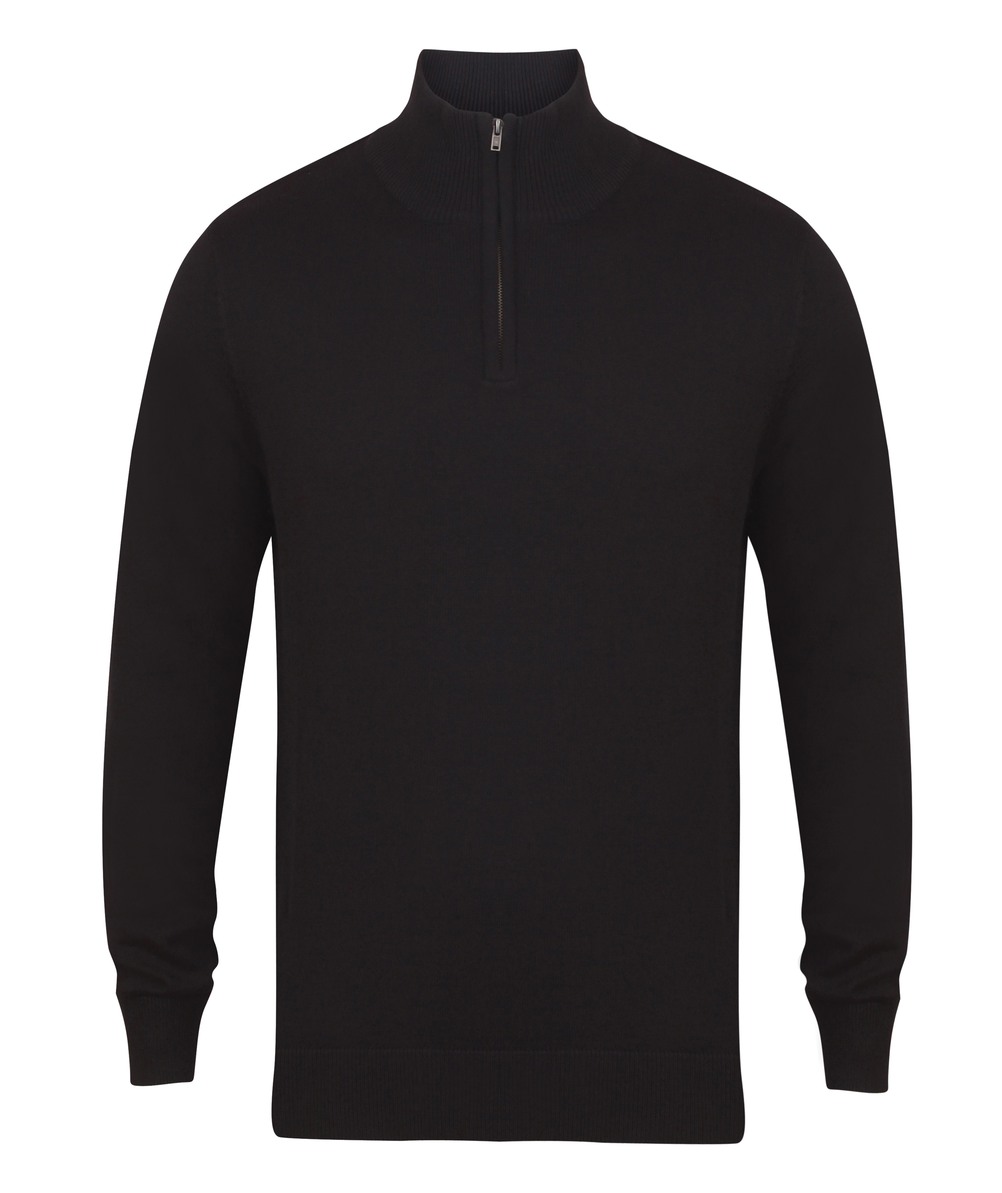 Men´s Quarter Zip Jumper - Henbury