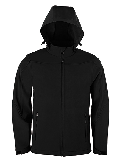 Men´s Hooded Soft-Shell Jacket - HRM