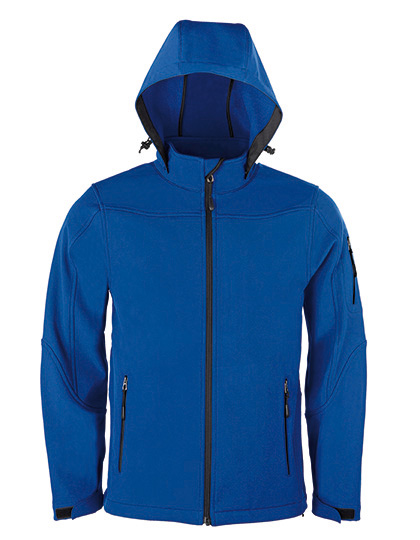 Men´s Hooded Soft-Shell Jacket - HRM