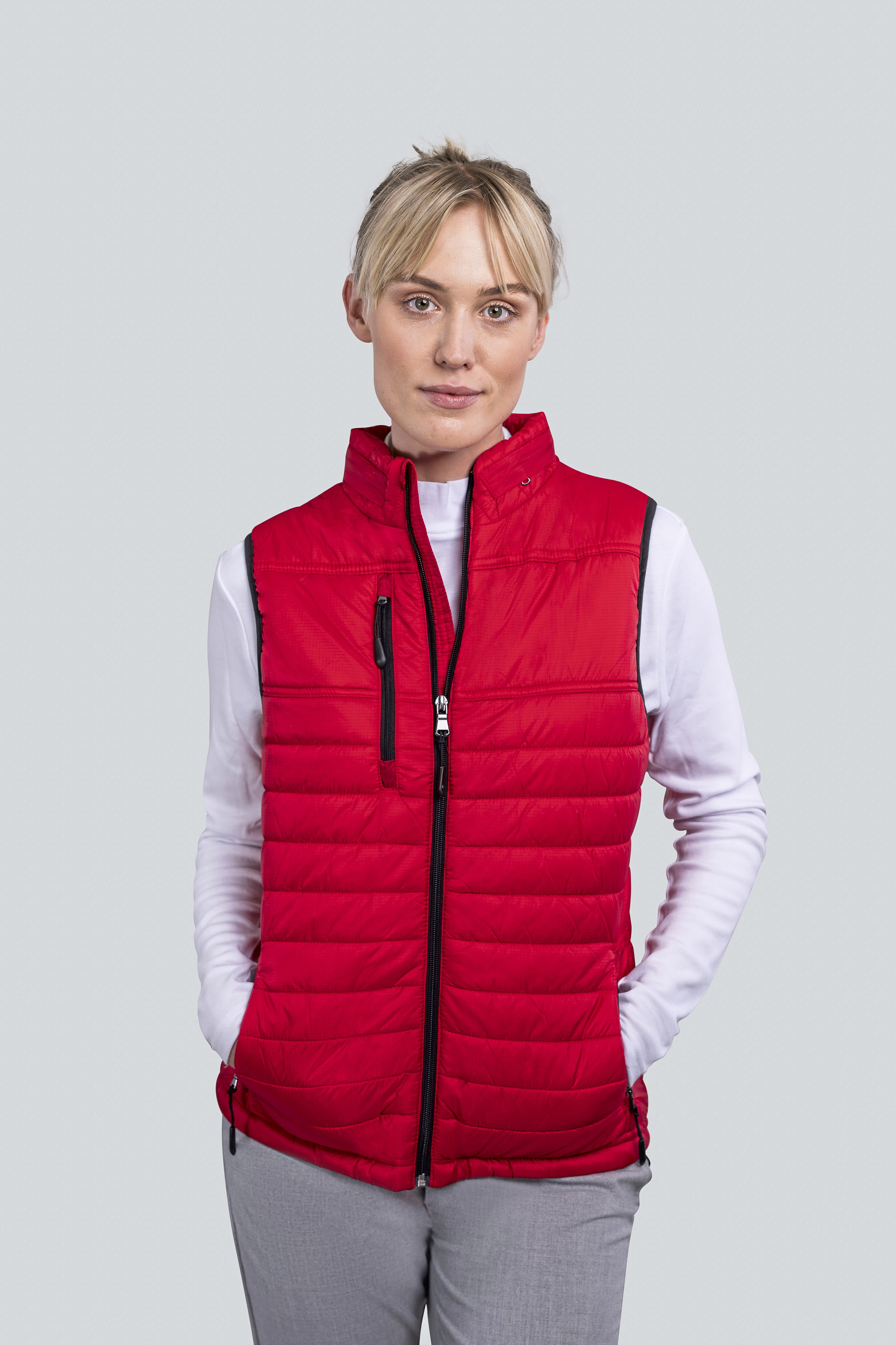Women´s Hooded Performance Body Warmer - HRM