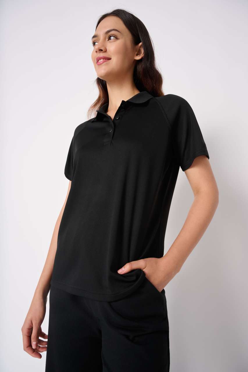 LADIES' BASIC POLYESTER POLO SHIRT - iDeal Basic