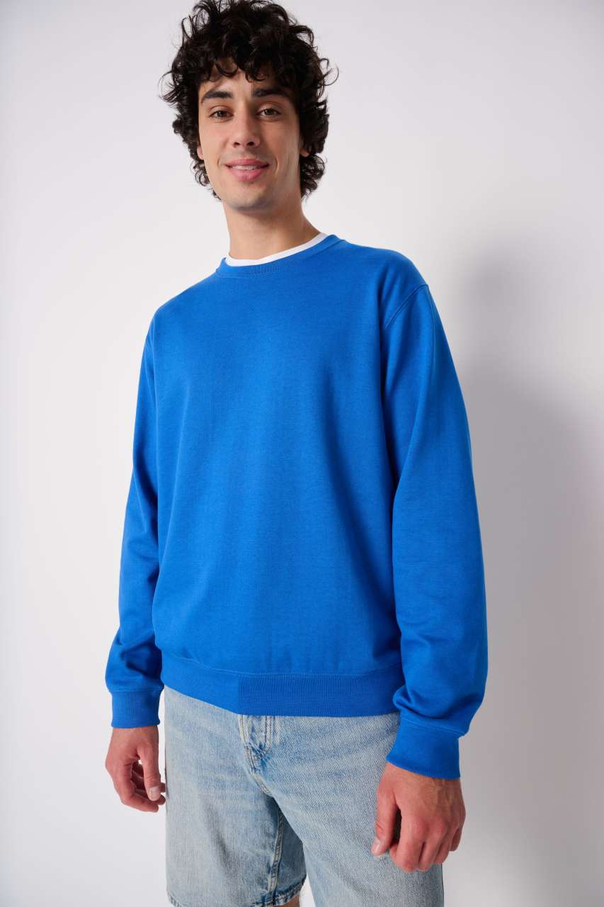 UNISEX BASIC ROUND NECK TUBULAR SWEATSHIRT - iDeal Basic