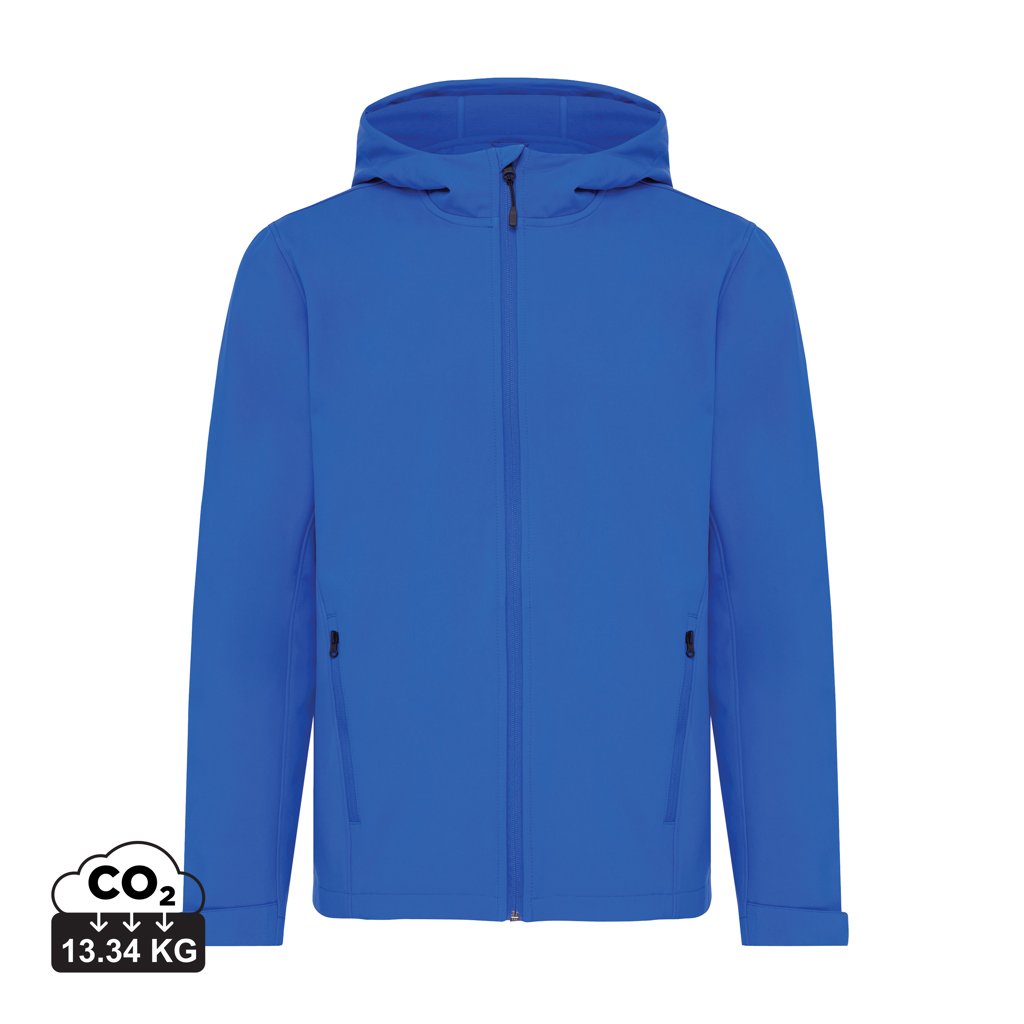 Pánska soft shell bunda IQONIQ Makalu z recykl. polyesteru - iqoniq