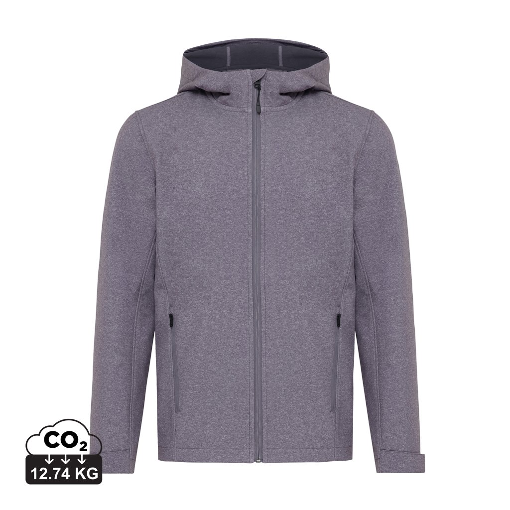 Pánska soft shell bunda IQONIQ Makalu z recykl. polyesteru - iqoniq