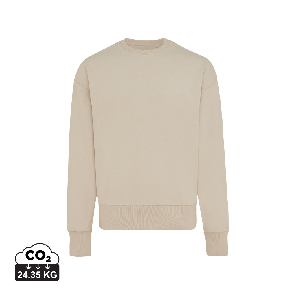 Mikina IQONIQ Kruger relaxed fit z recykl. bavlny - iqoniq