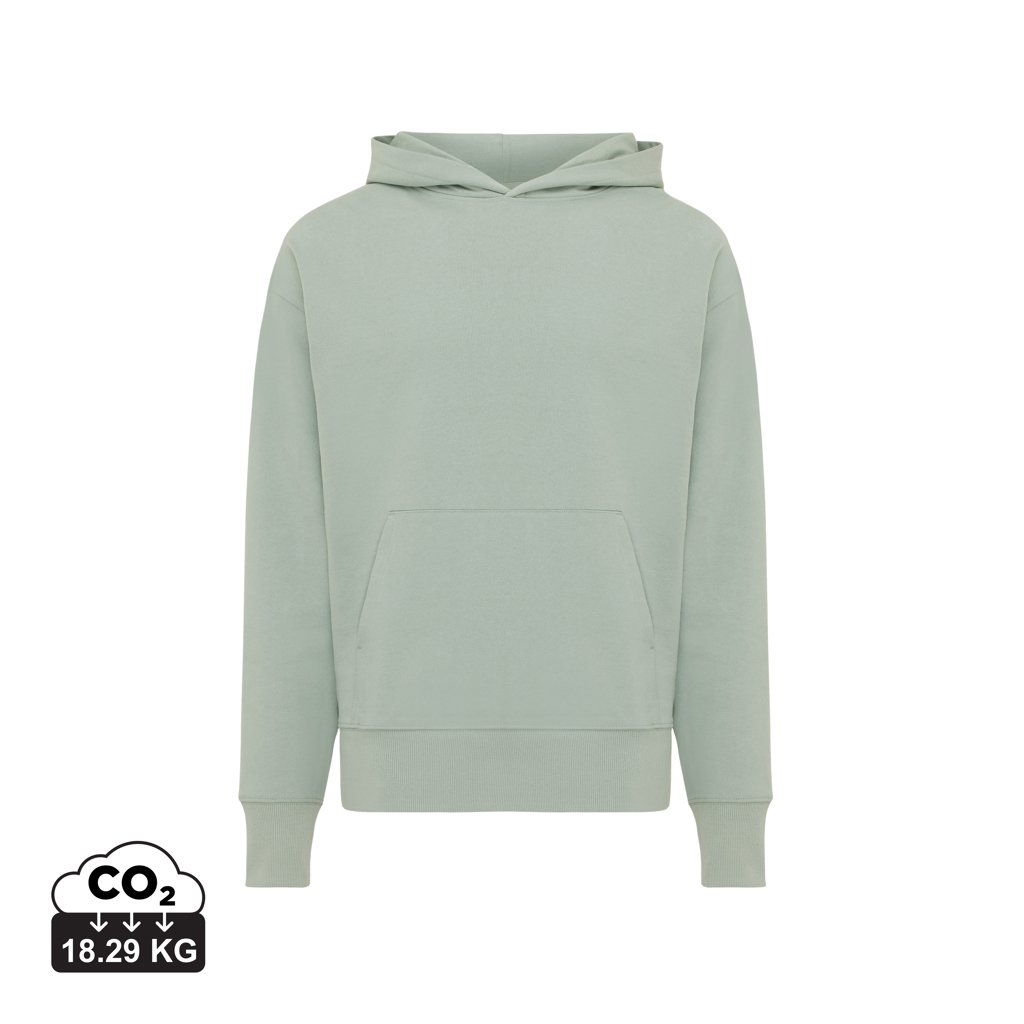Mikina s kapucňou IQONIQ Yoho relaxed fit z recykl. bavlny - iqoniq