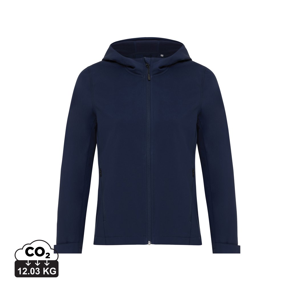 Dámska soft shell bunda IQONIQ Makalu z recykl. polyesteru - iqoniq