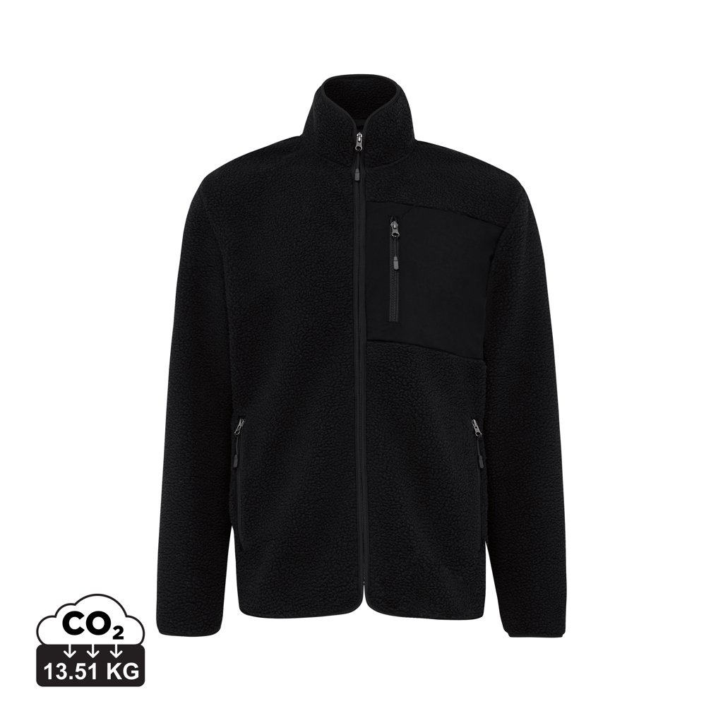 Pile fleece bunda IQONIQ Diran z recykl. polyesteru - iqoniq
