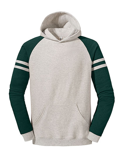 Nublend® Varsity Colour-Block Hooded Sweatshirt - JERZEES