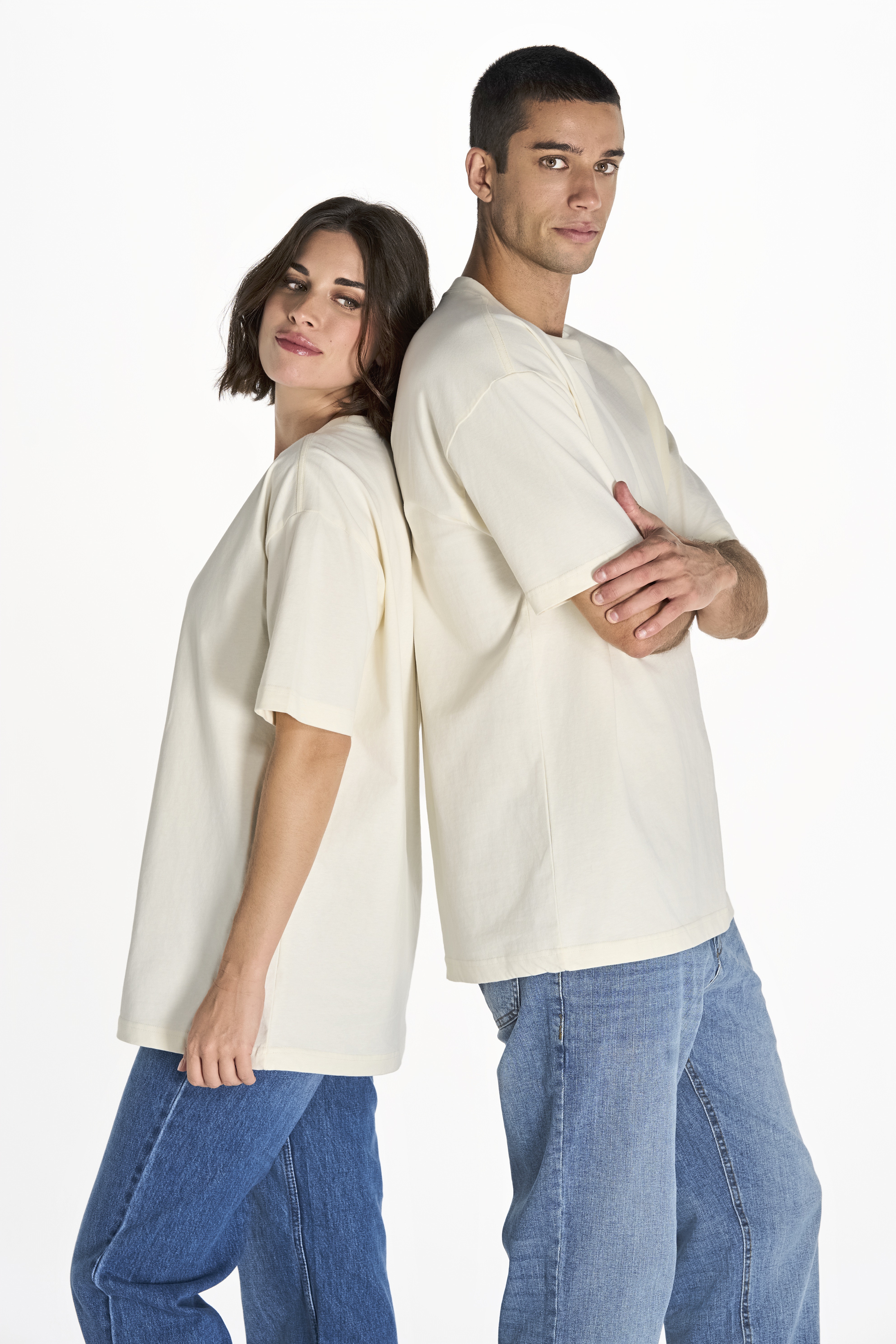 Oversize Relaxed Fit T-Shirt - JHK