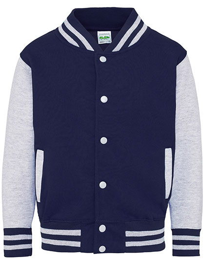 KIDS VARSITY JACKET - Just Hoods