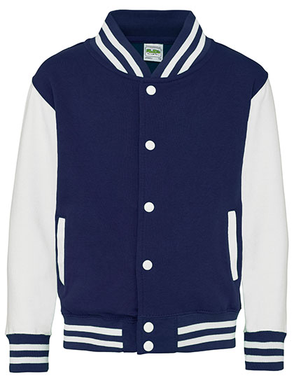 KIDS VARSITY JACKET - Just Hoods