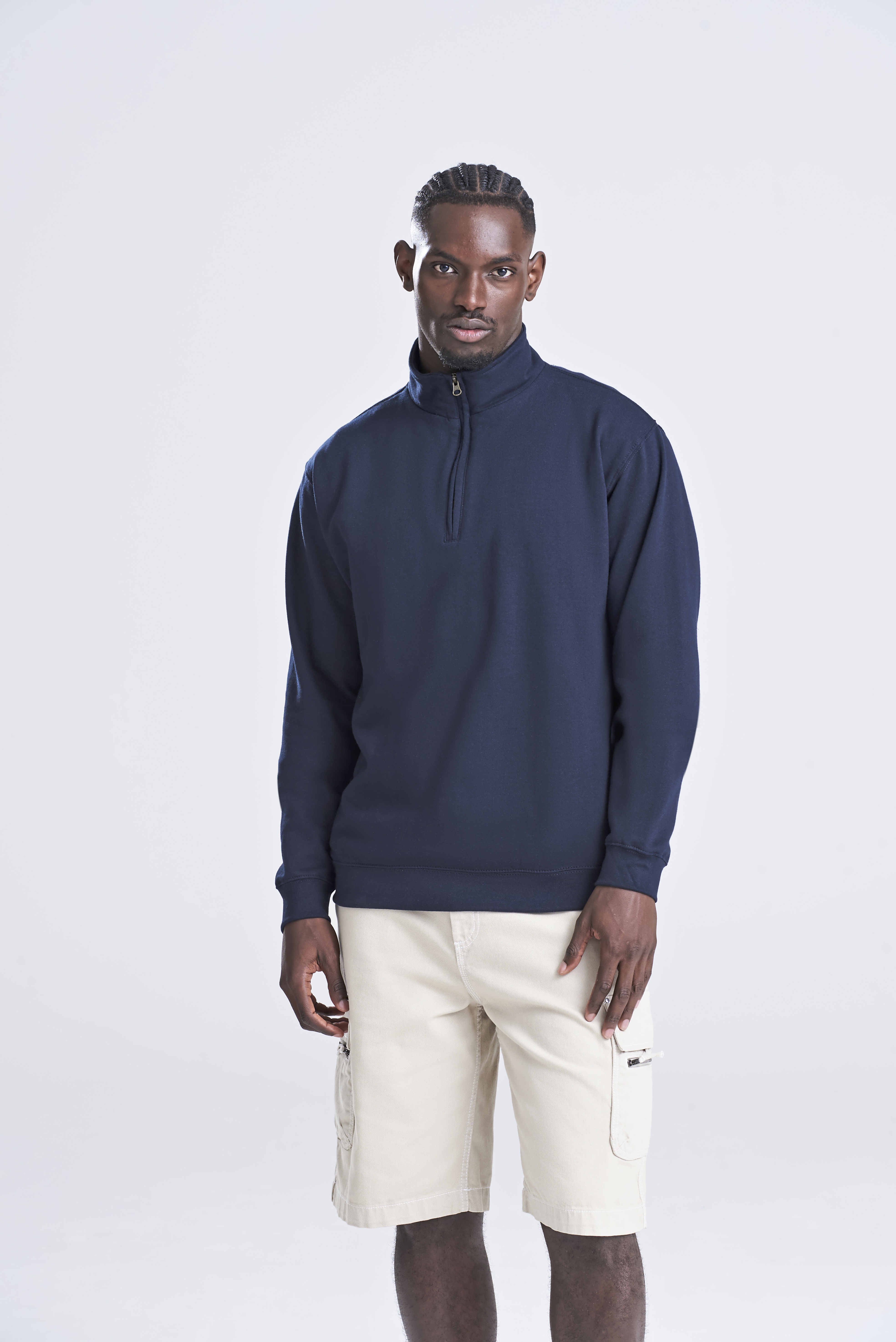 SOPHOMORE 1/4 ZIP SWEAT - Just Hoods