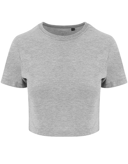 Just Ts WOMEN'S TRI-BLEND CROPPED T