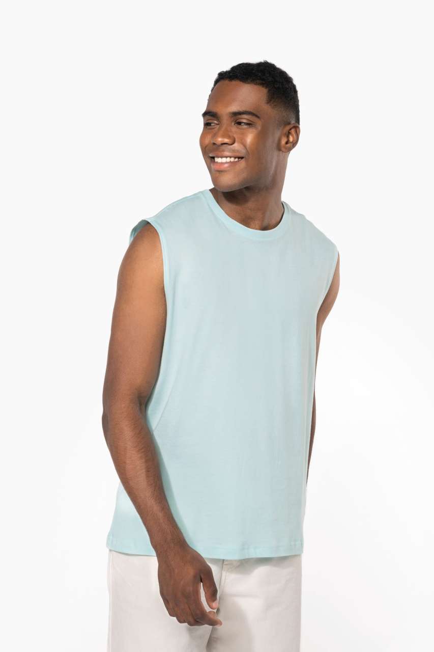 ECO-FRIENDLY MEN SLEEVELESS T-SHIRT - Kariban