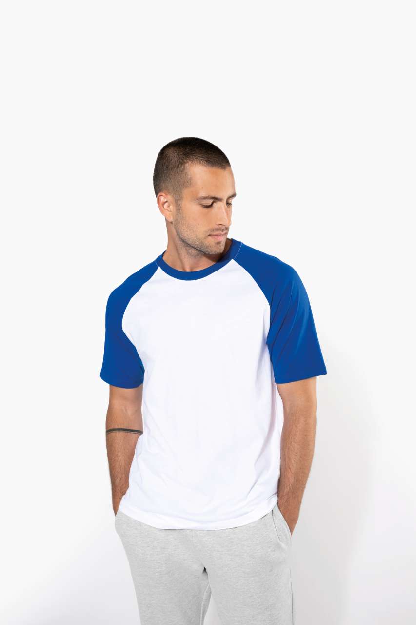 BASEBALL - SHORT-SLEEVED TWO-TONE T-SHIRT - Kariban