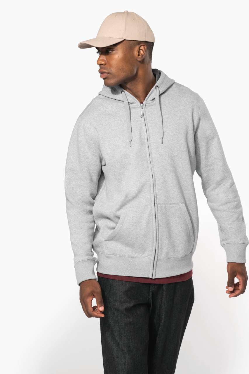 FULL ZIP HOODED SWEATSHIRT - Kariban