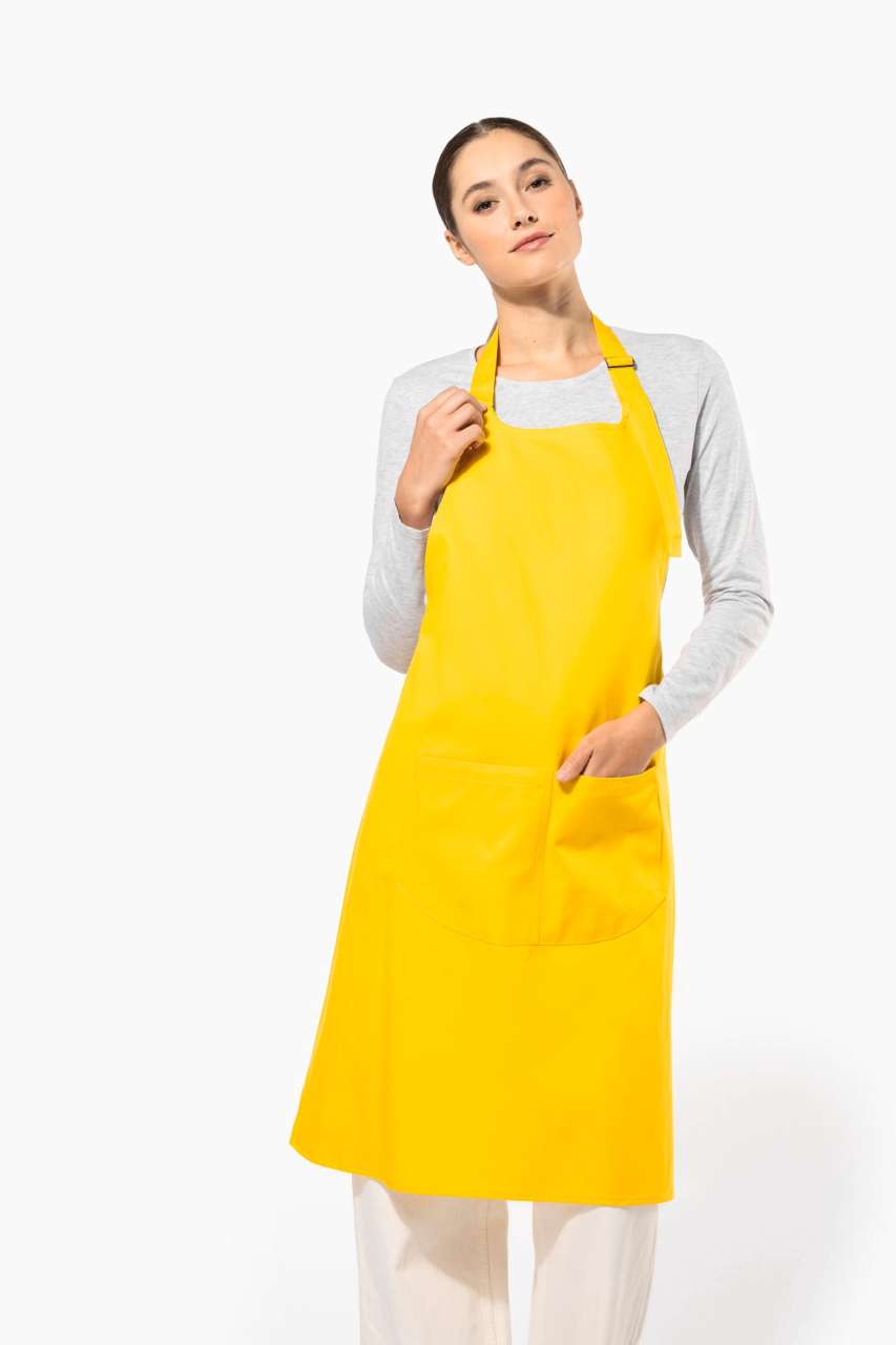 COTTON APRON WITH POCKET - Kariban