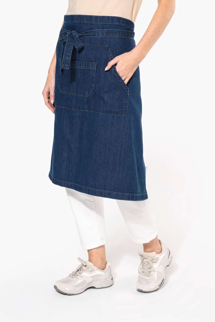 COTTON LONG APRON - Kariban