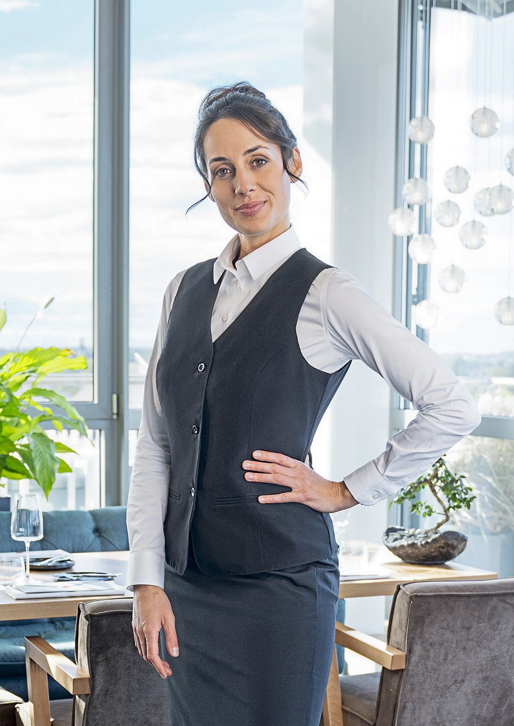 Ladies Waistcoat Basic - Karlowsky