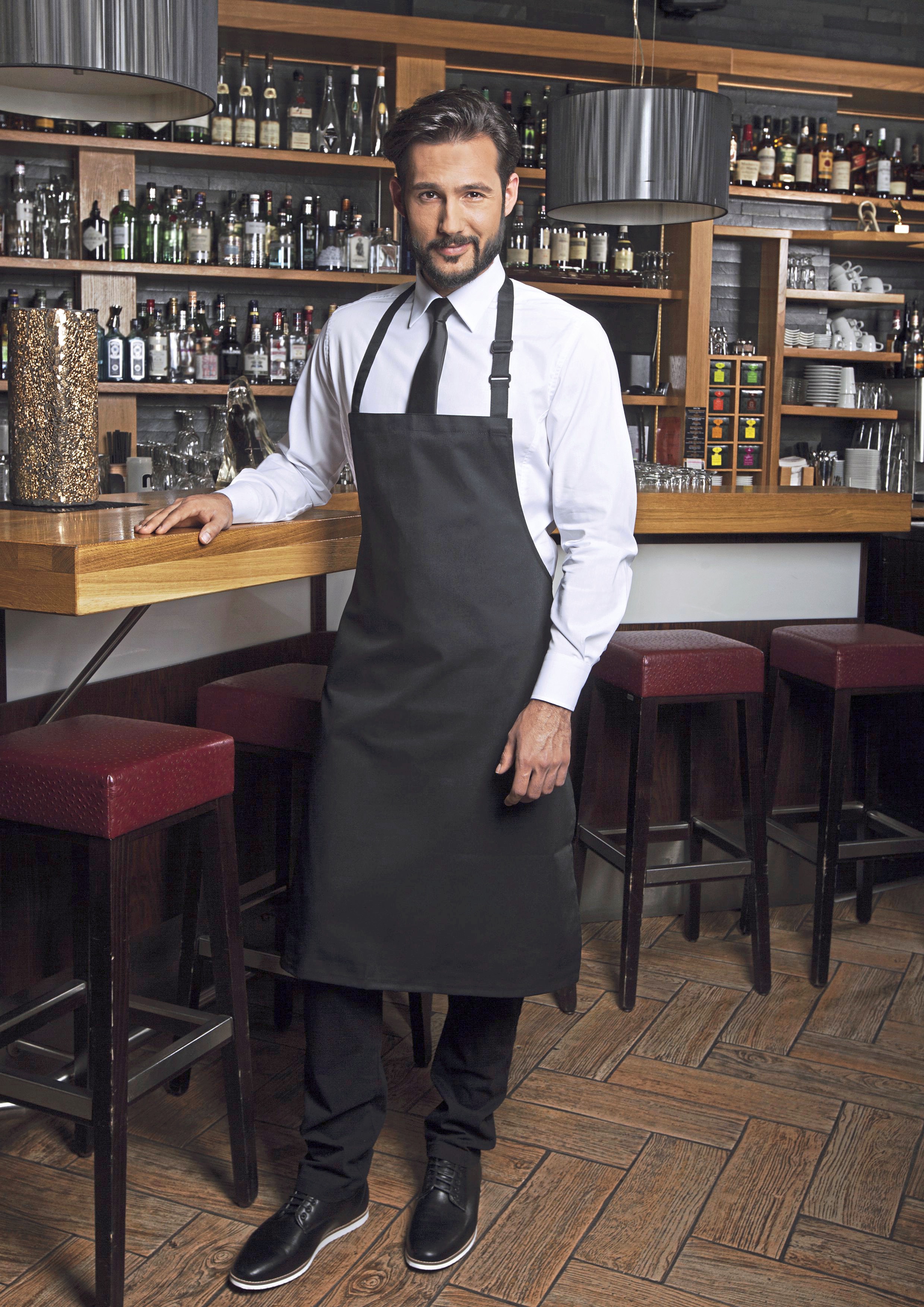 Bib Apron Basic With Buckle - Karlowsky