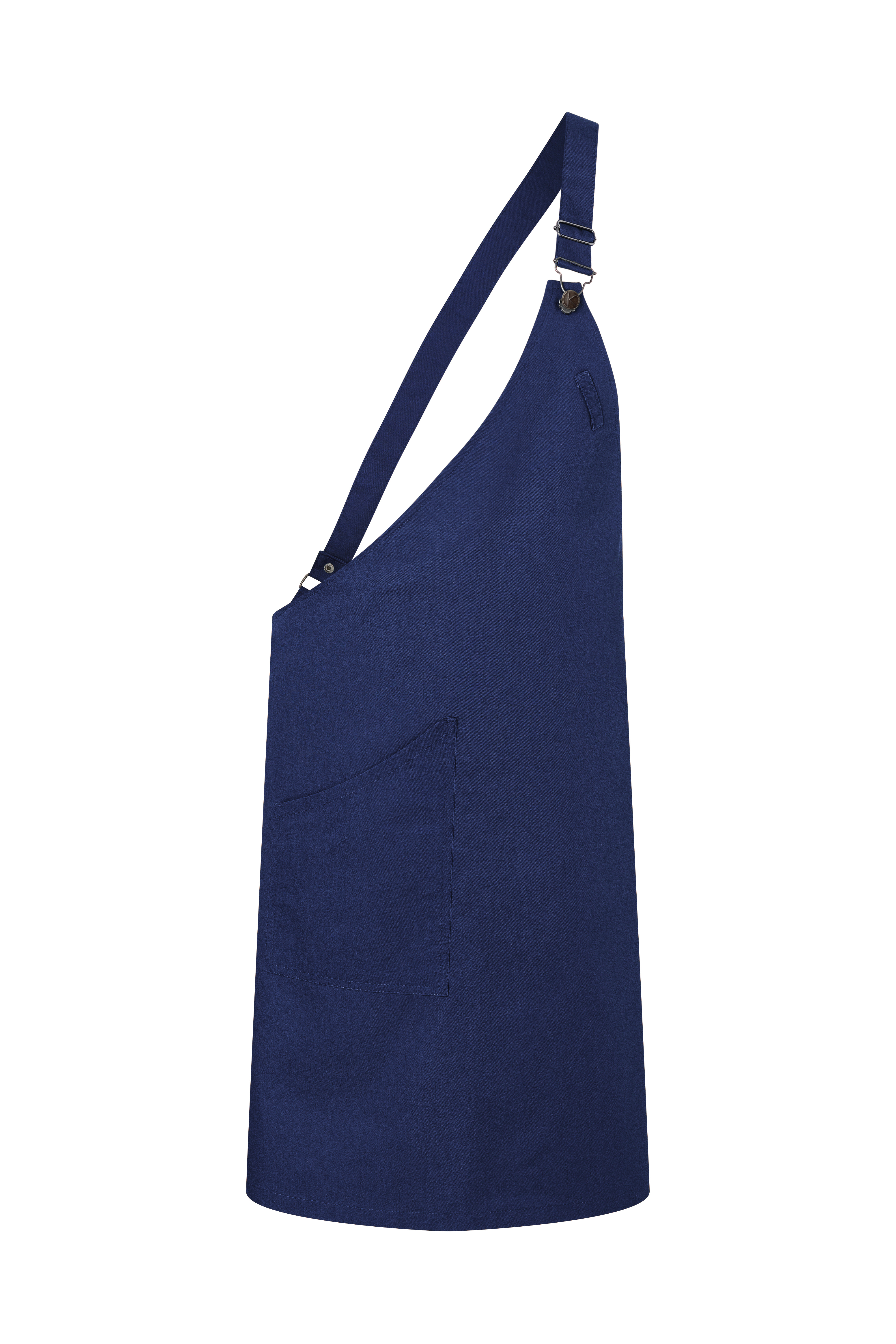 Asymmetrical Bib Apron Classic With Pocket - Karlowsky