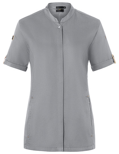 Ladies Chefs Jacket Green-Generation Short Sleeve - Karlowsky