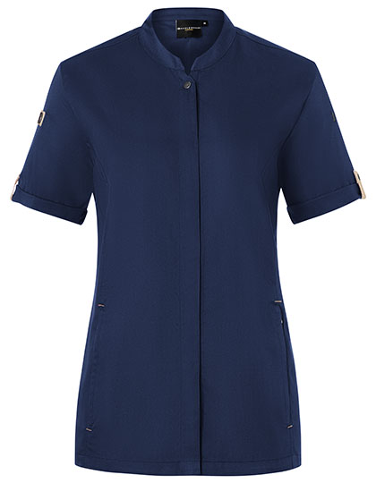 Ladies Chefs Jacket Green-Generation Short Sleeve - Karlowsky