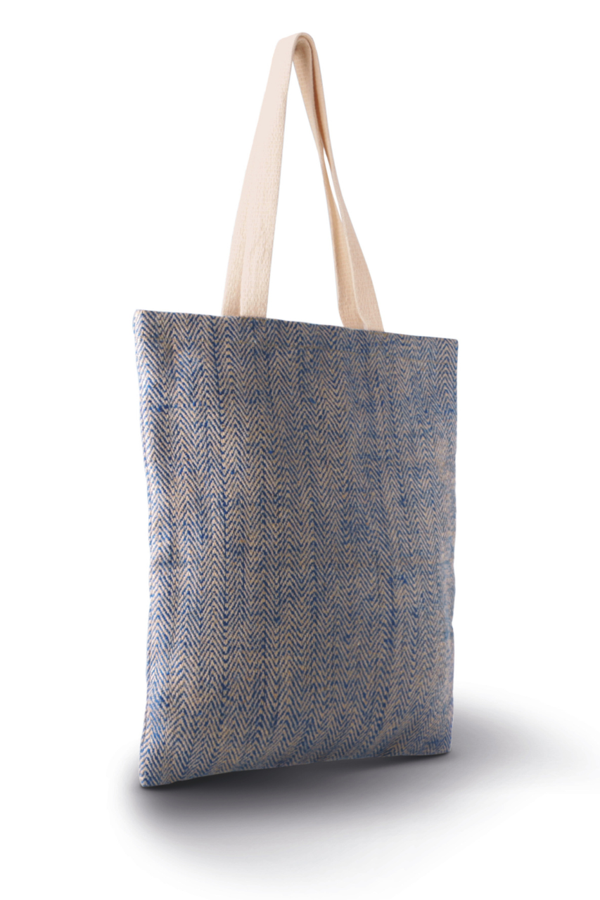 100% NATURAL YARN DYED JUTE BAG - Kimood
