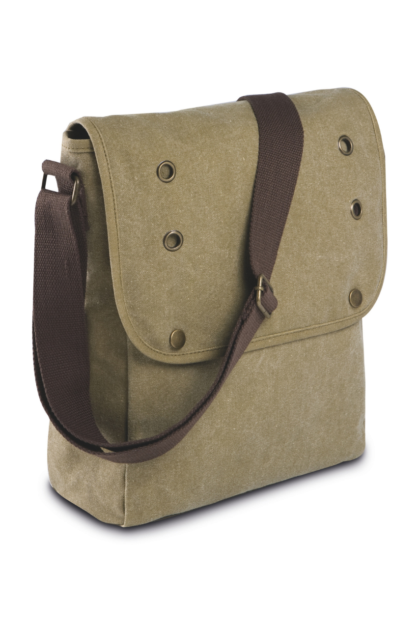 CANVAS SHOULDER BAG - Kimood