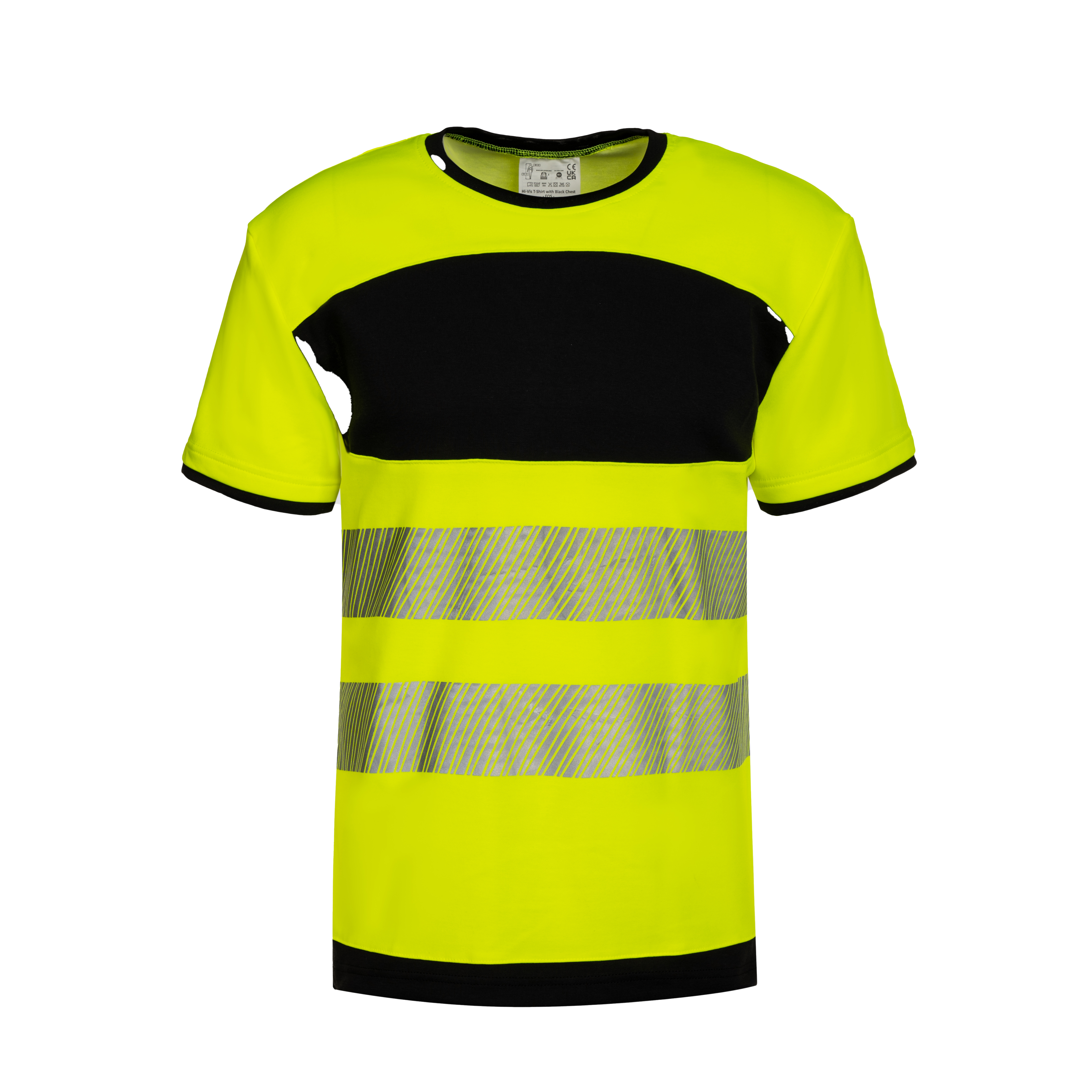 EOS Hi-Vis Workwear T-Shirt With Printing Area - Korntex