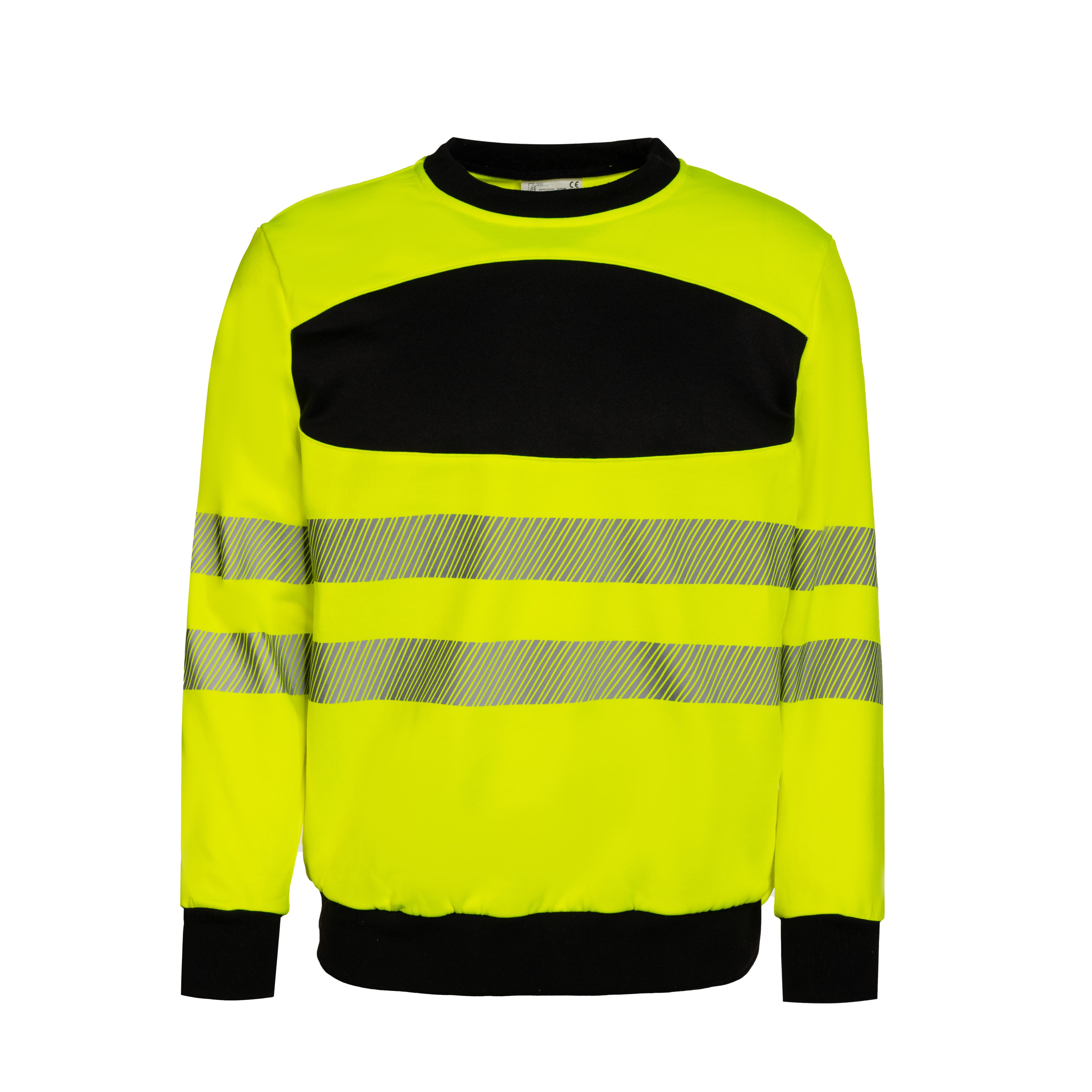 EOS Hi-Vis Workwear Sweatshirt With Printing Area - Korntex