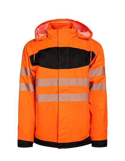 EOS Hi-Vis Workwear Parka With Printing Area - Korntex