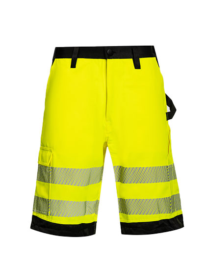 EOS Hi-Vis Workwear Shorts With Printing Areas - Korntex