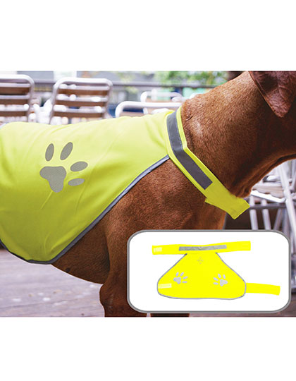 Stretchy Hi-Vis Safety Vest For Dogs Buenos Aires - Korntex