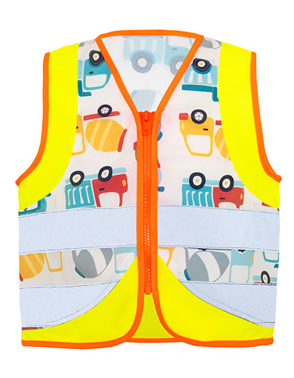 Children´s Safety Vest Action Vehicle Fun CO² Neutral - Korntex