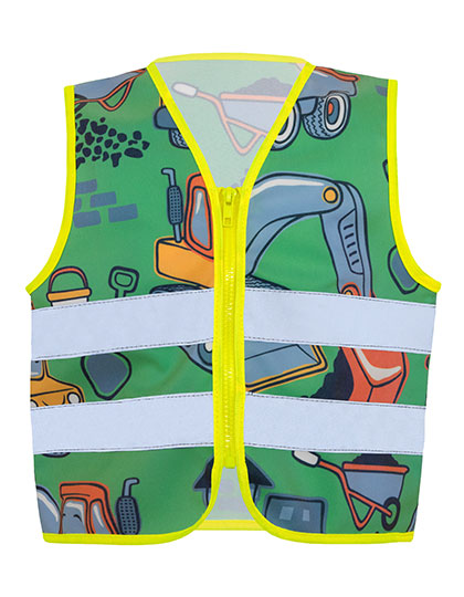 Children´s Safety Vest Action Working Heroes CO² Neutral - Korntex