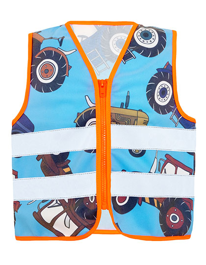 Children´s Safety Vest Action Working Heroes CO² Neutral - Korntex