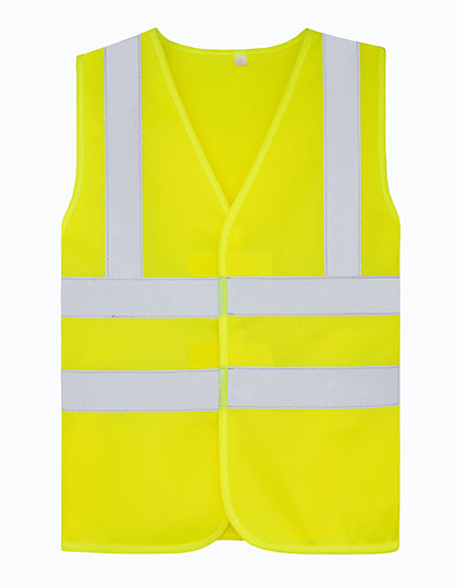 Childrens Safety Vest Esbjerg - 4 Reflective Stripes - Korntex