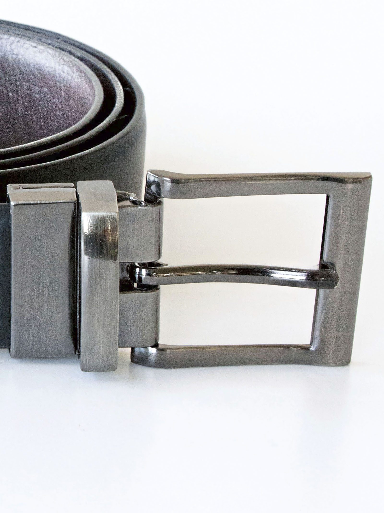 Elegant Two-Color Reversible Belt Schaffhausen - Korntex